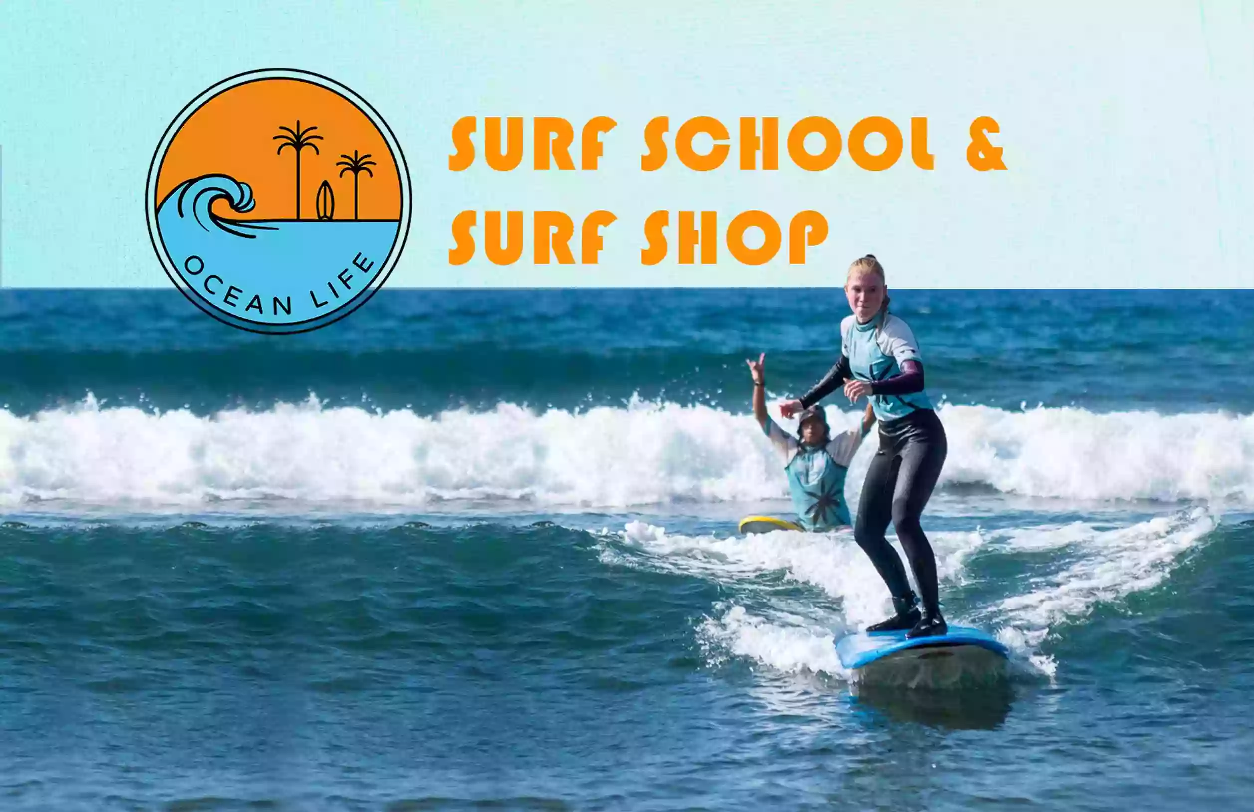 OCEAN LIFE TENERIFE SURF SCHOOL& SHOP- Playa de las Americas