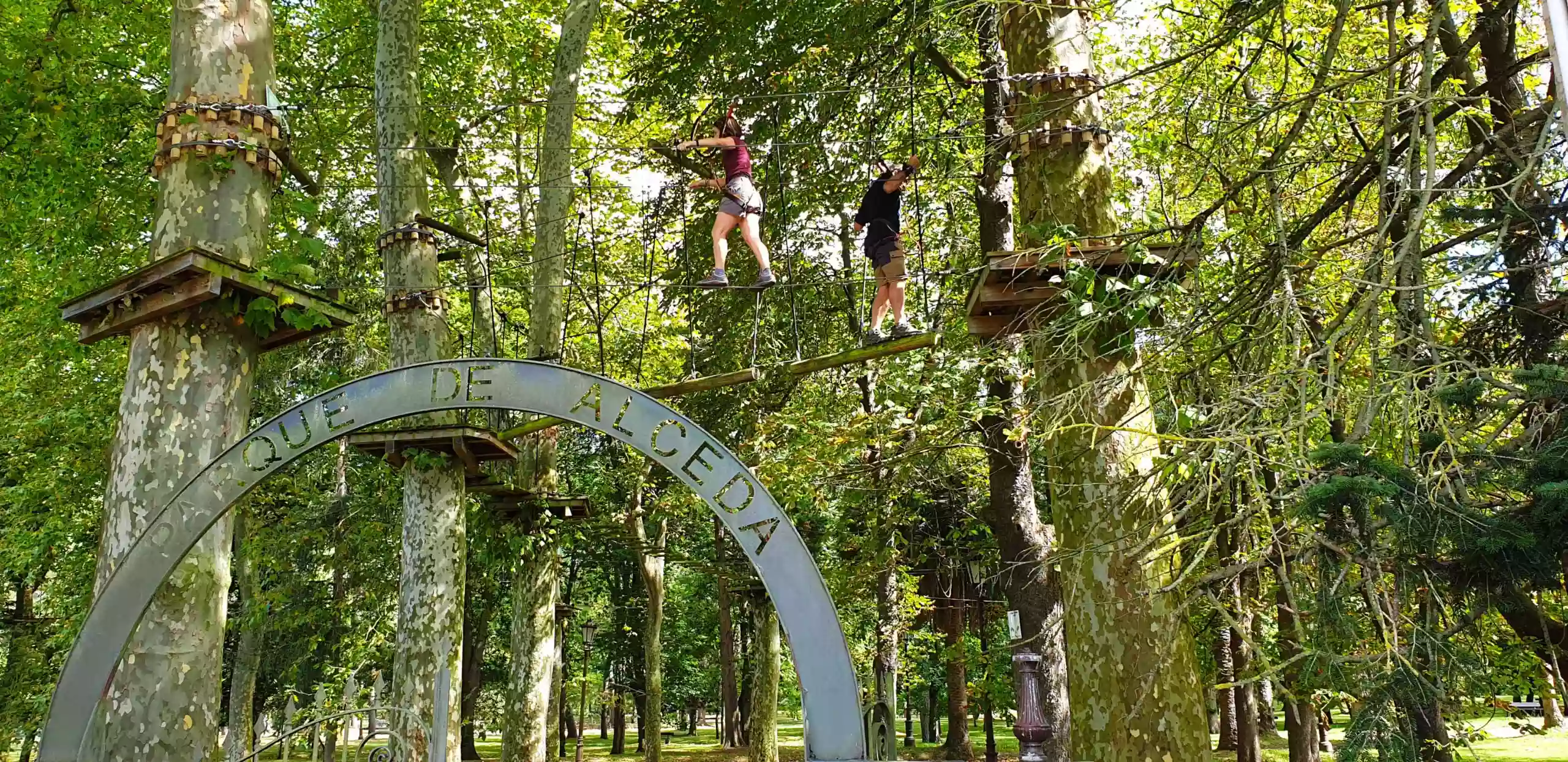 Alceda Aventura, parque de aventura en Cantabria