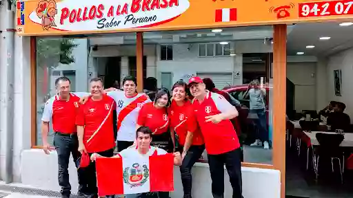 Pollos a la brasa sabor peruano