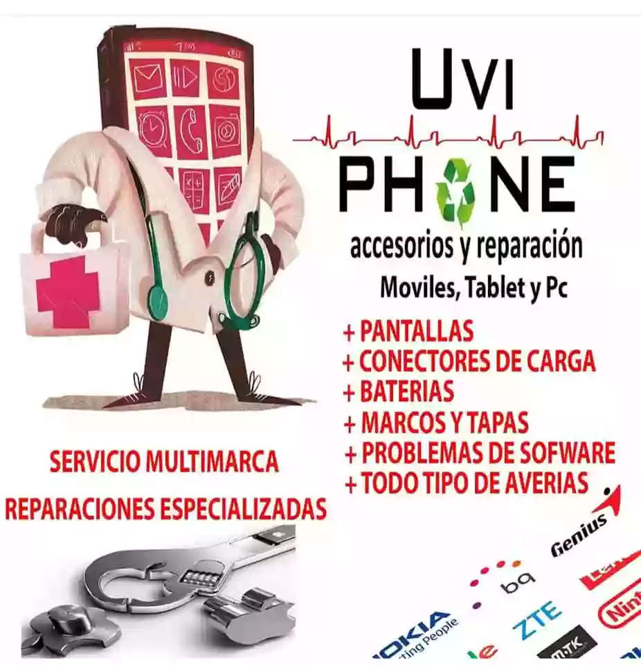 Reparación móviles, tablets Uvi Phone