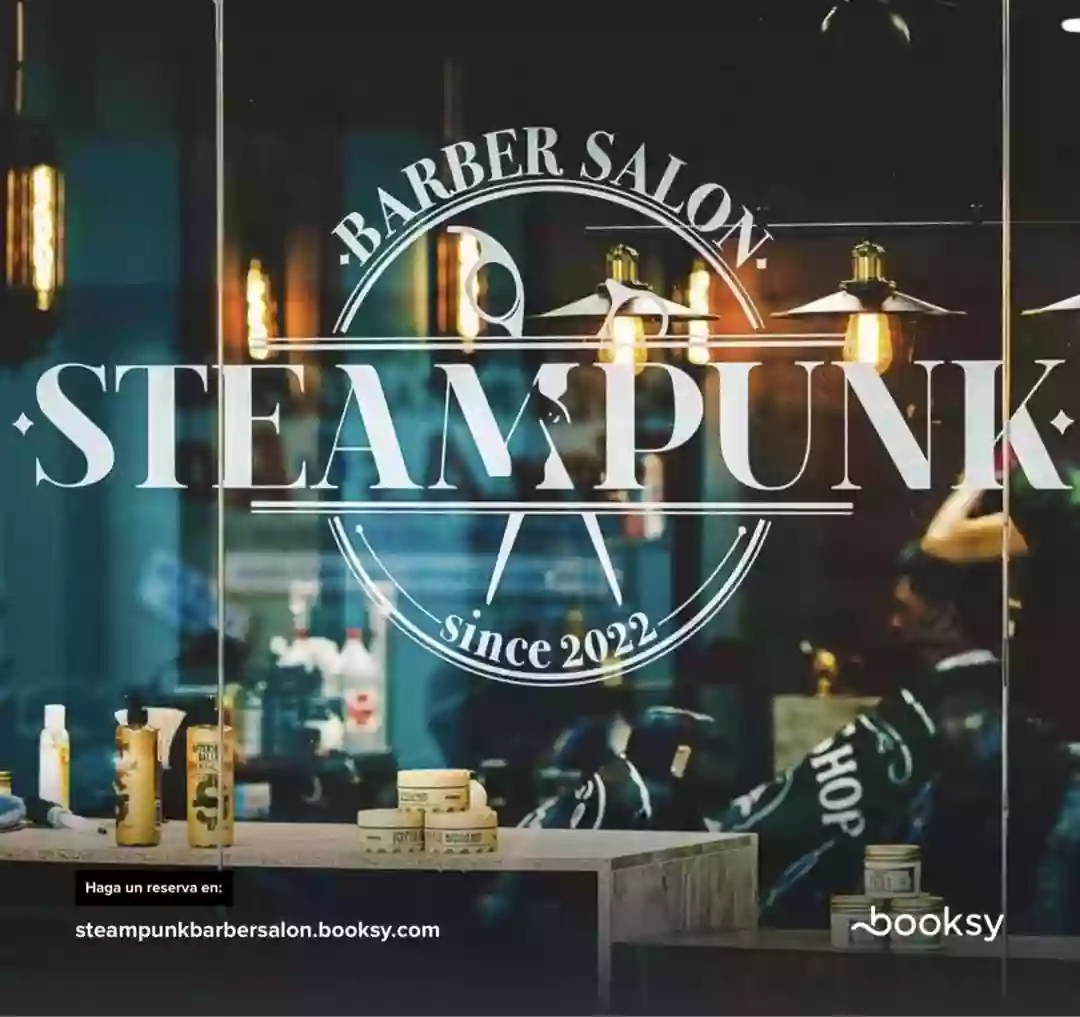 Steampunk Barber Salon