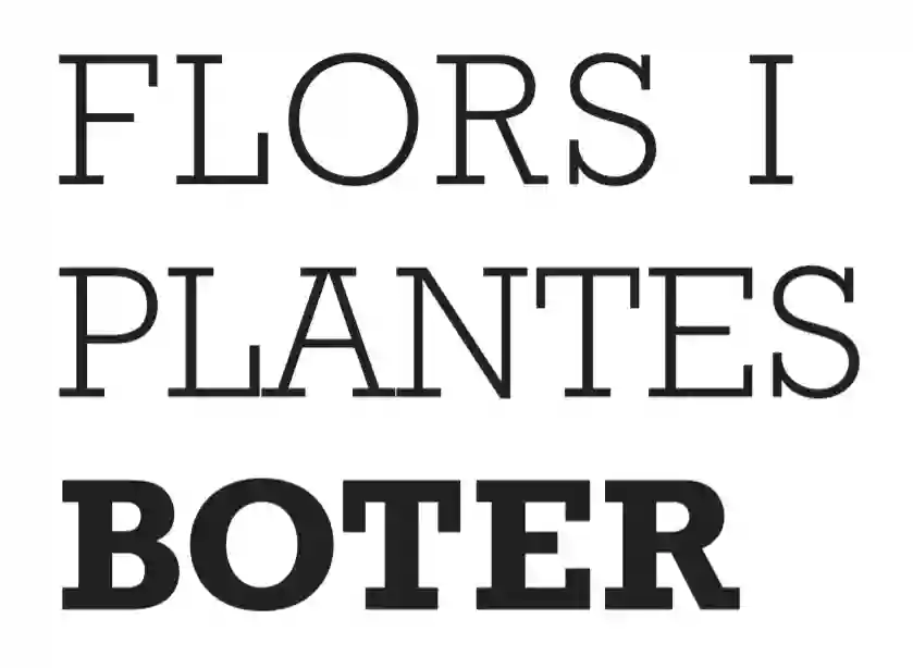 FLORES Y PLANTAS BOTER