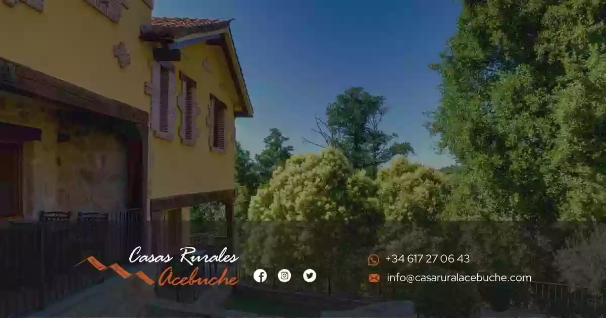 Casas Rurales Acebuche® en Extremadura | Piscina natural y chimenea