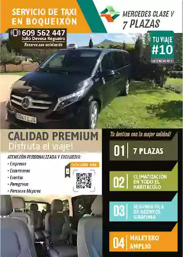 TAXI JULIO - BOQUEIXÓN - Mercedes Clase V (7 plazas)