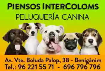 PELUQUERíA CANINA INTERCOLOMS Piensos y accesorios para sus mascotas