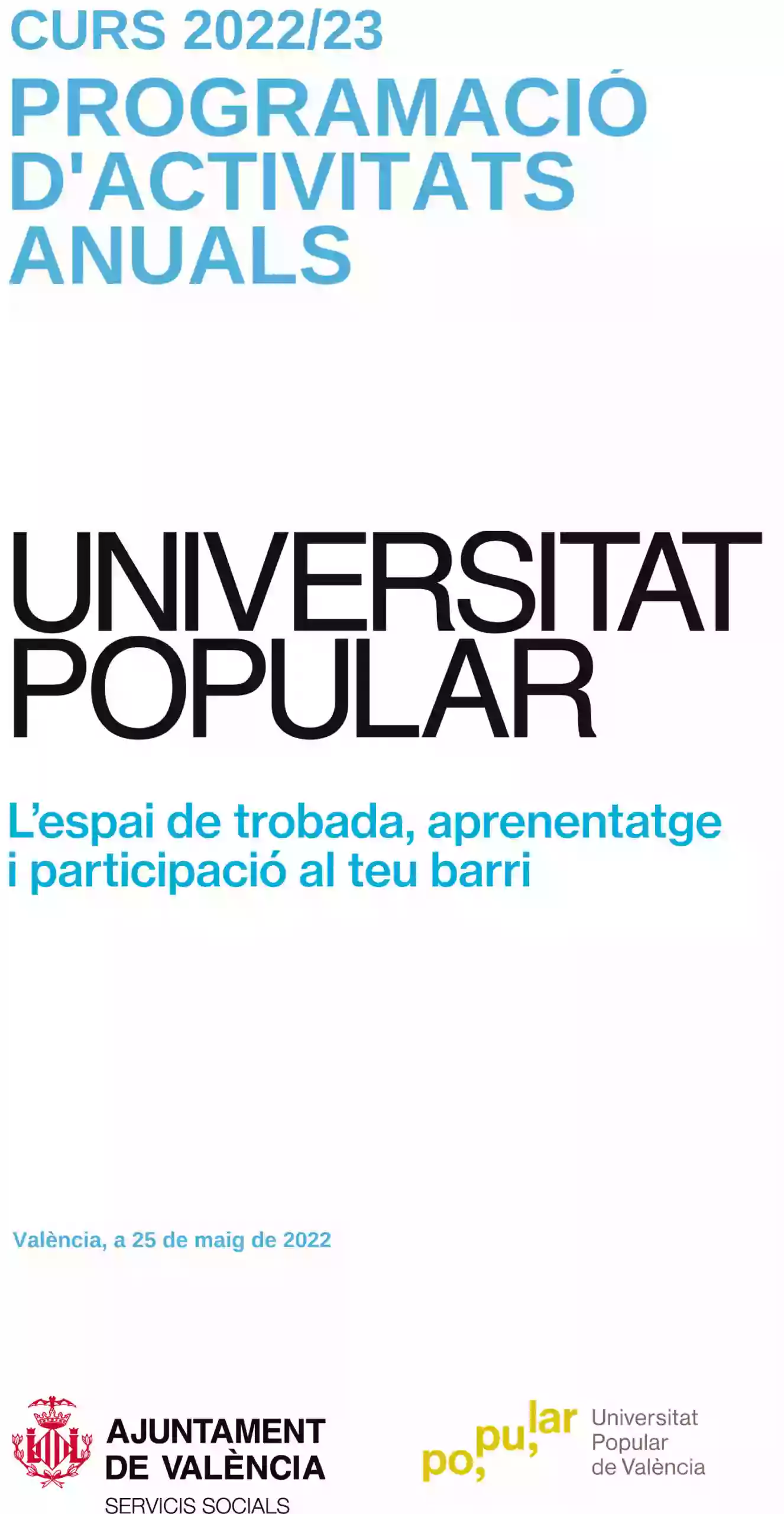 UNIVERSITAT POPULAR DE VALÈNCIA - UP BENIMÀMET-Beniferri