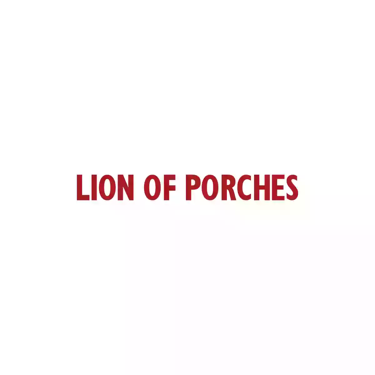 Lion of porches