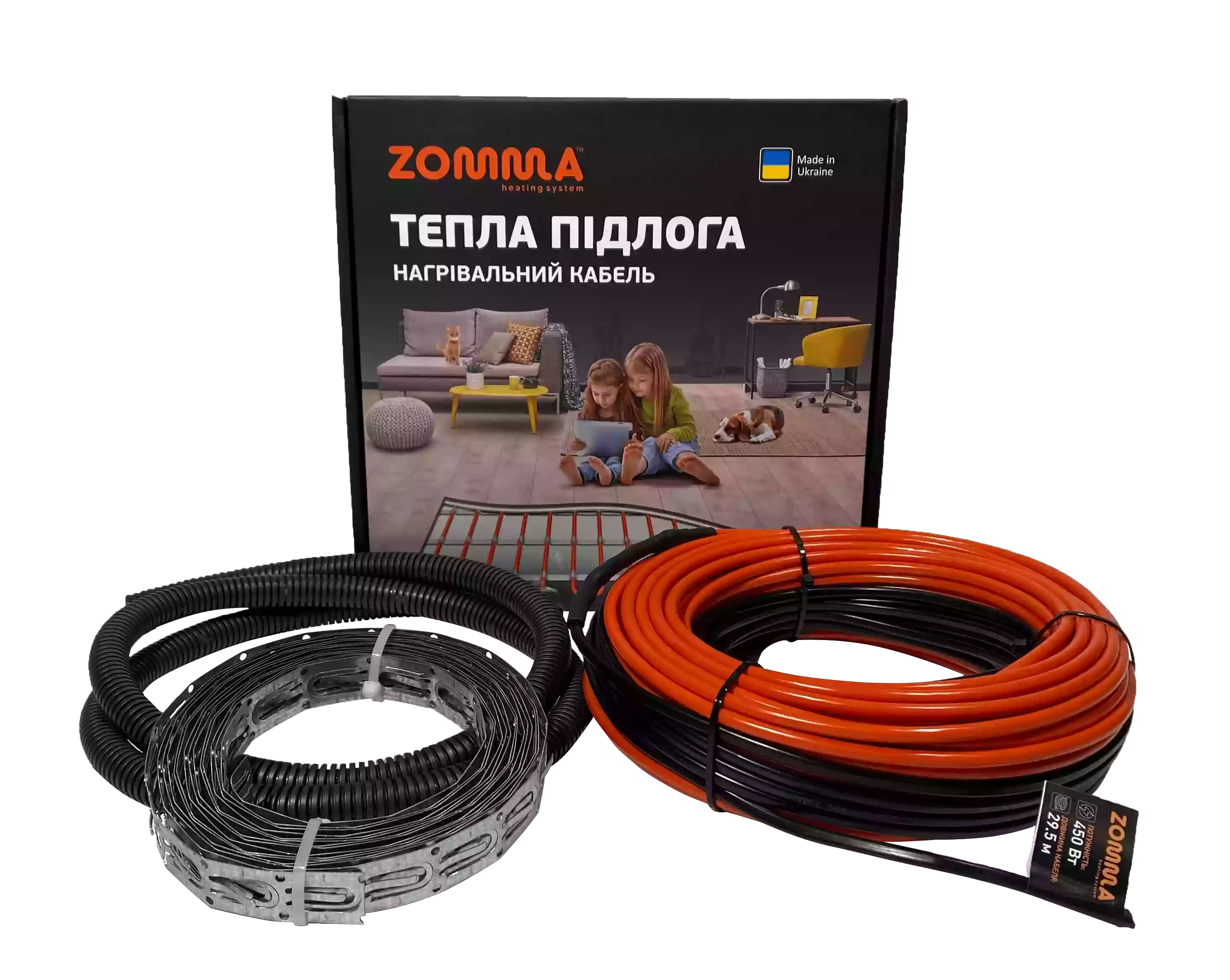 ZOMMA ✴️ Тёплый пол на основе нагревательного кабеля, нагревательного мата ✅ инфракрасной пленки в Украине