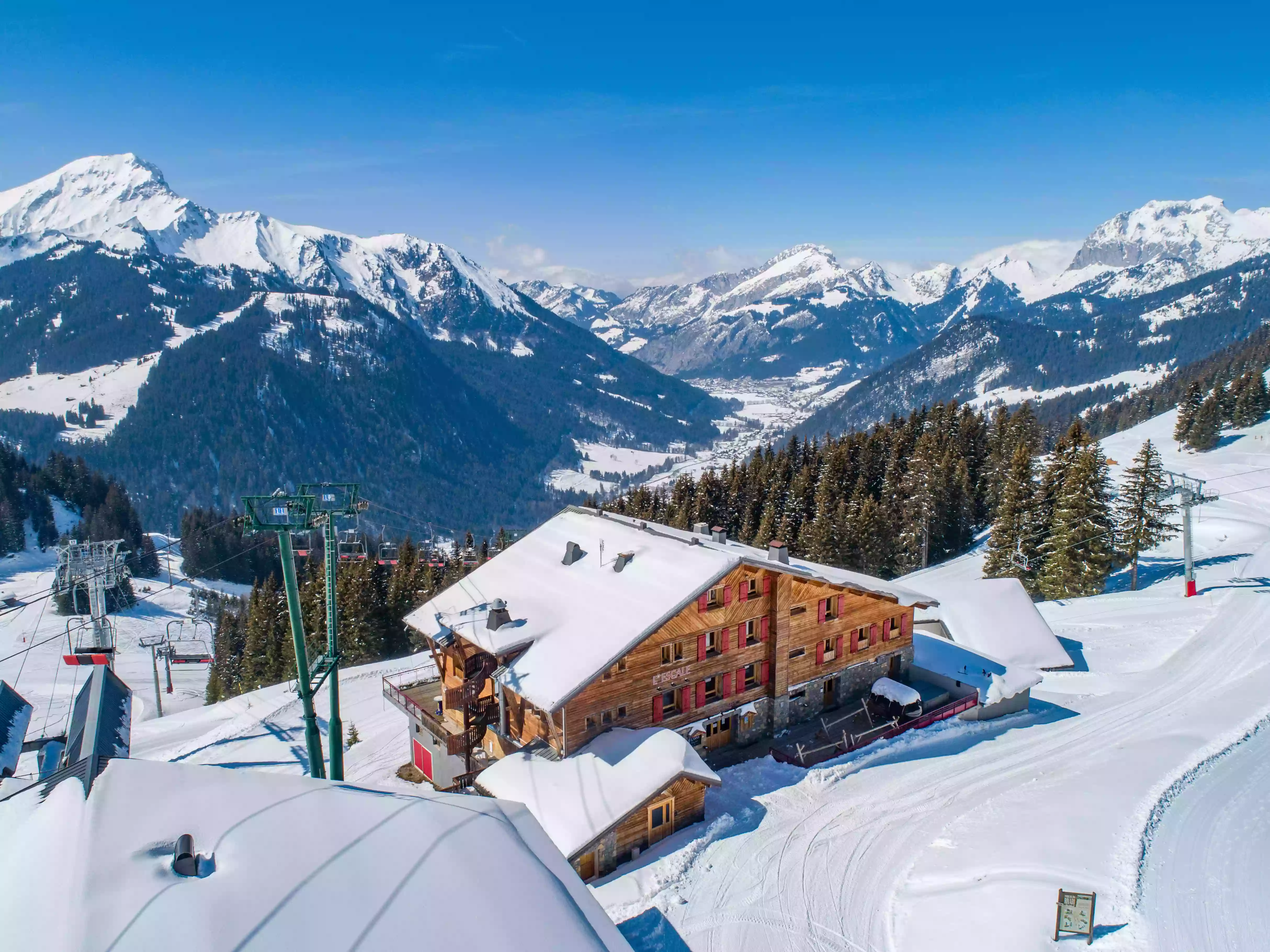 L'Escale, Super-Châtel, Hôtel Restaurant