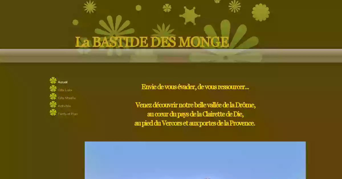 GITES LA BASTIDE DES MONGE