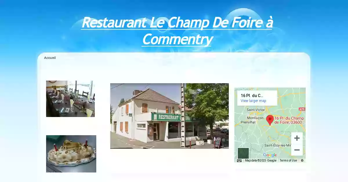 RESTAURANT LE CHAMP DE FOIRE