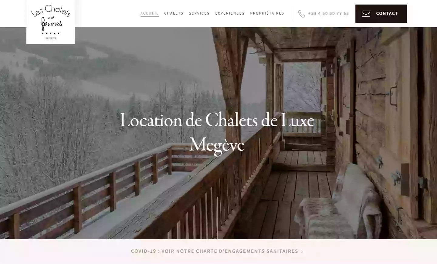 Location Chalets Megève