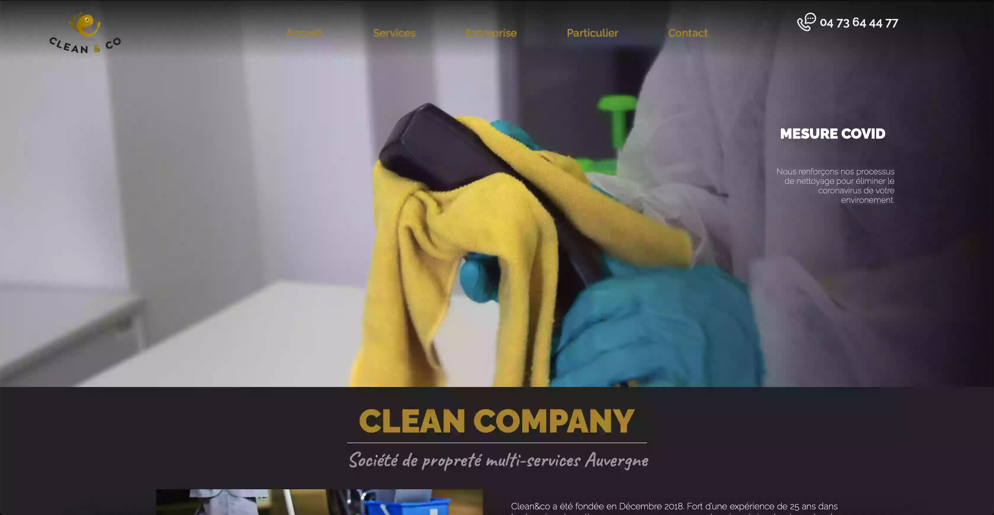 Clean&co entreprise de nettoyage vitrerie remise en état après travaux Enlèvements Encombrants