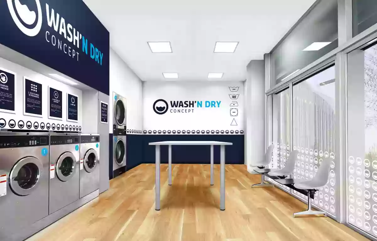 WASH'N DRY - Concept de laverie libre-service