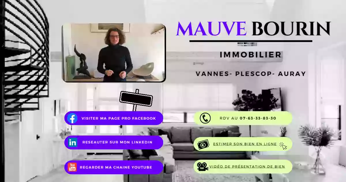 Mauve Bourin Conseillère Immobilier