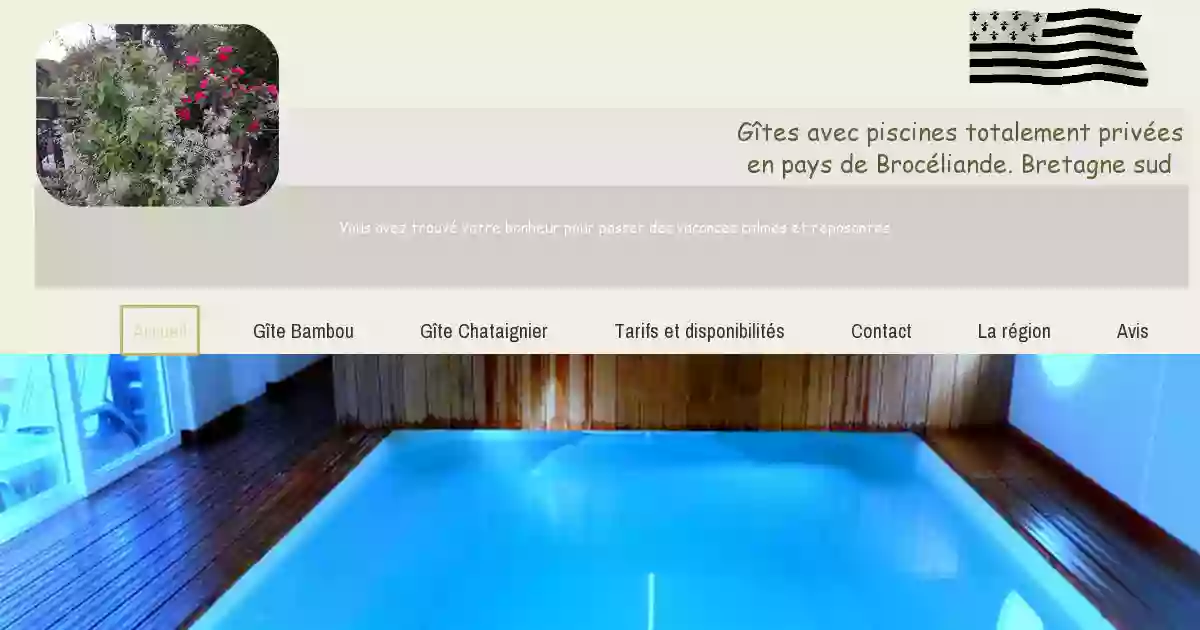 Gite Piscine intérieure