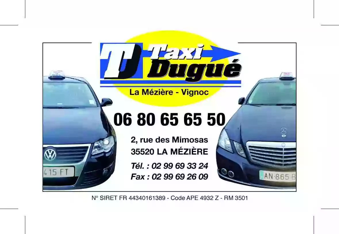 Taxis Dugué Mickael La Mézière - Vignoc - Tinténiac