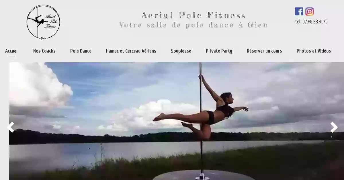 Aerial Pole Fitness