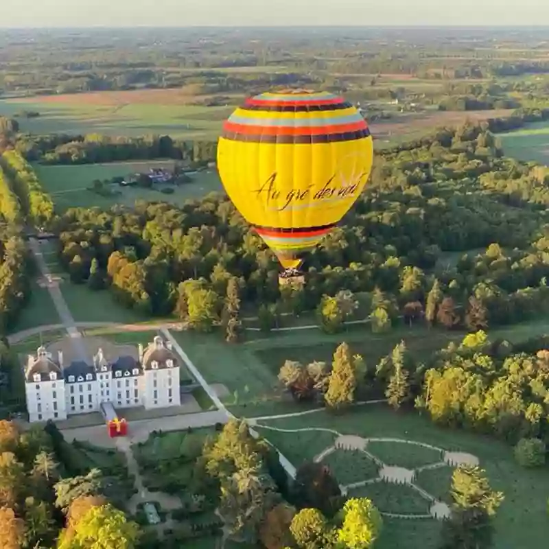 Décollage montgolfière Au gré des vents