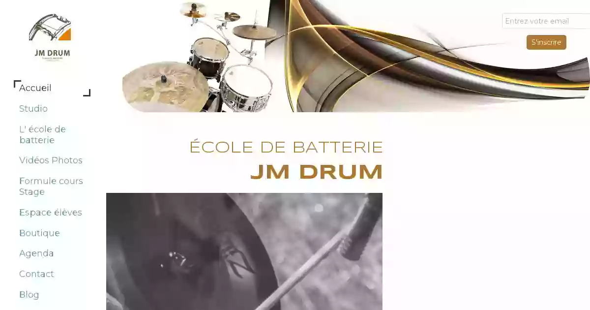 Ecole de batterie JM DRUM Professeur Jean Marie Juban
