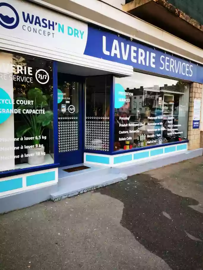 LAVERIE - COUTURE - REPASSAGE - RELAIS COLIS - MERCERIE - CHATEAUDUN WASH'N DRY