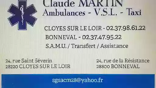 Ambulances Claude Martin