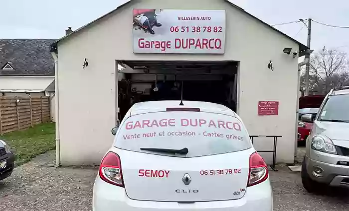 Garage Duparcq SAS Villeserin auto
