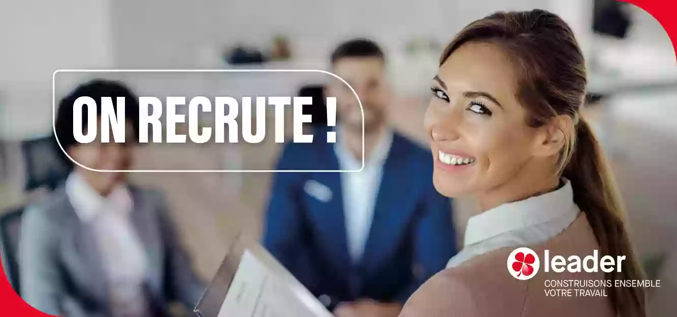 Leader Intérim et Recrutement CDI Bourges