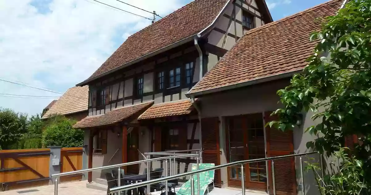 Les Gites La maison et grange Médiovilla en Alsace