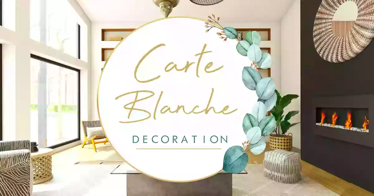 Carte Blanche Décoration