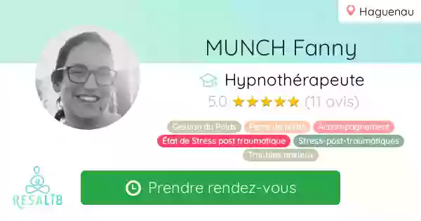 Fanny Munch Hypnothérapeute