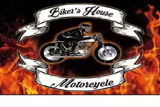 biker's house motorcycle