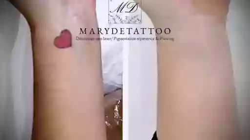 Marydetattoo Détatouage sans laser piercing