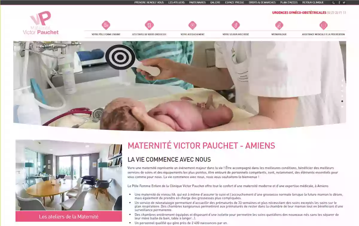 Maternité Victor Pauchet - Amiens