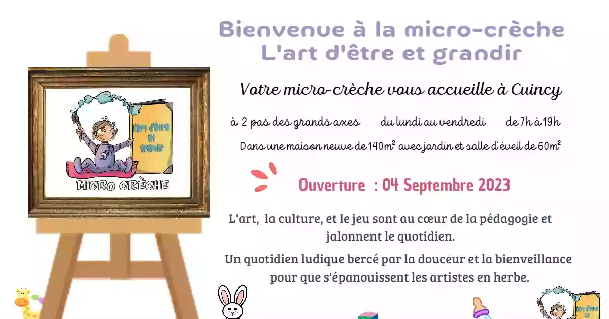 Micro crèche L'art d'être et grandir