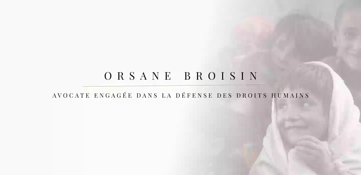 Cabinet de Maître Orsane BROISIN - AVOCATE