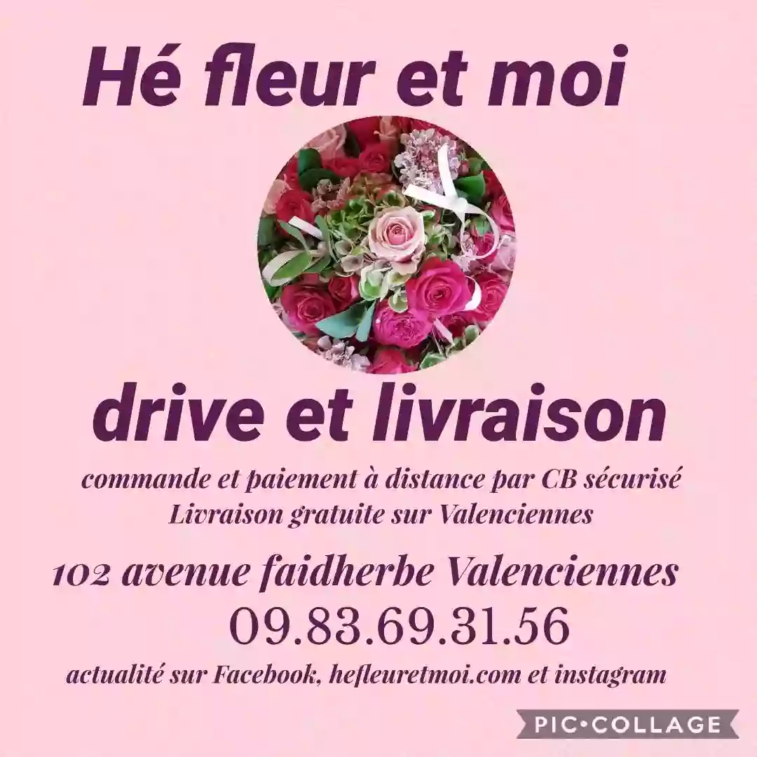 Hé fleur et moi