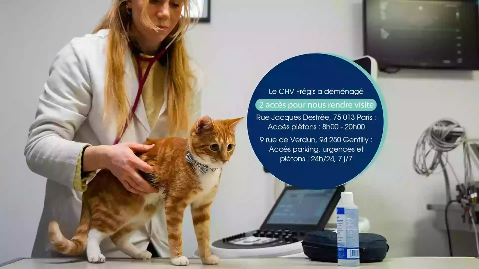 FREGIS - Centre Hospitalier Vétérinaire - URGENCES VETERINAIRES 24h24 Paris et alentours