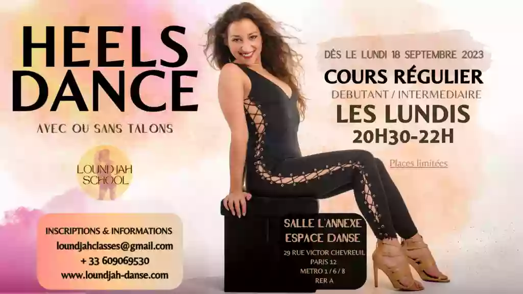 Tribal Fusion - Heels Danse Talons - Cours de danse Paris- Loundjah