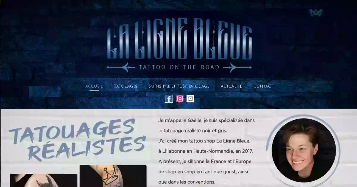 La Ligne Bleue - Tatouage