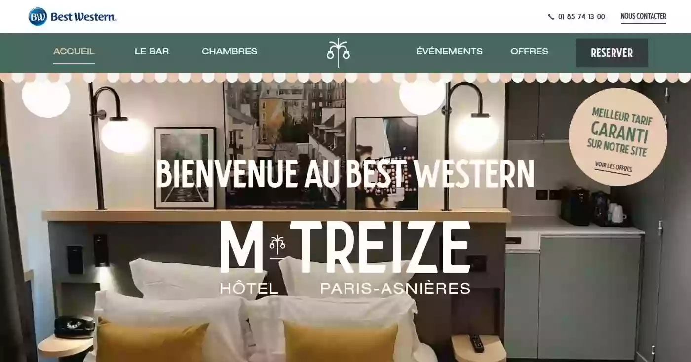 BEST WESTERN M-TREIZE PARIS ASNIERES