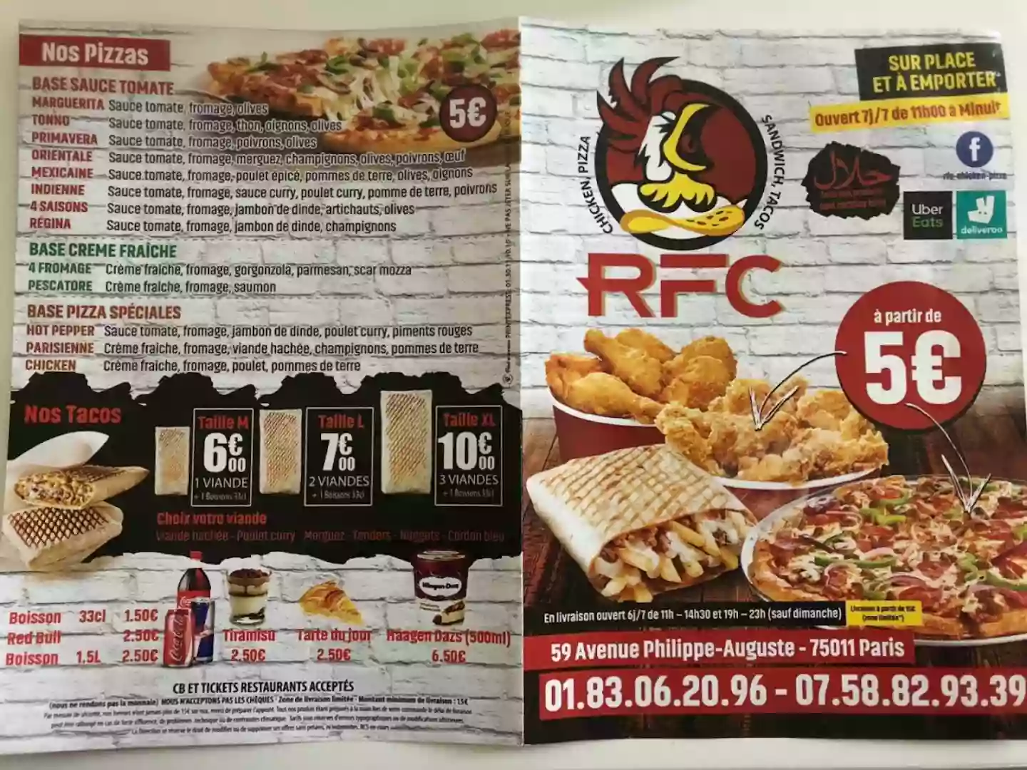 RFC Chicken - Pizza