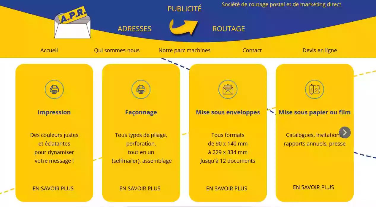 APR Adresses Publicité Routage