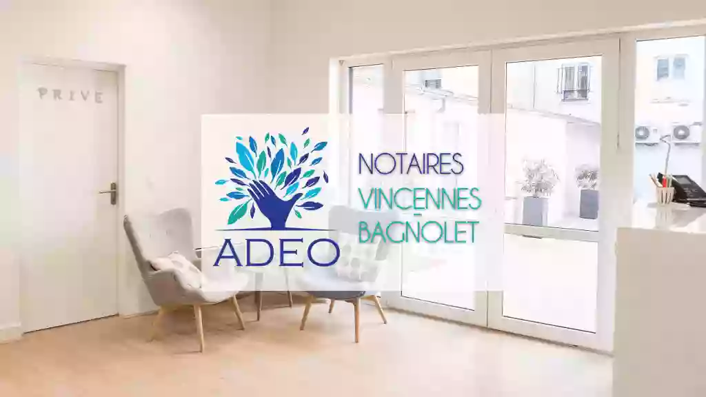 ADEO NOTAIRES VINCENNES - Benoît MASSELOT - Immobilier, Mariage, Transmissions, Droit commercial, Successions.