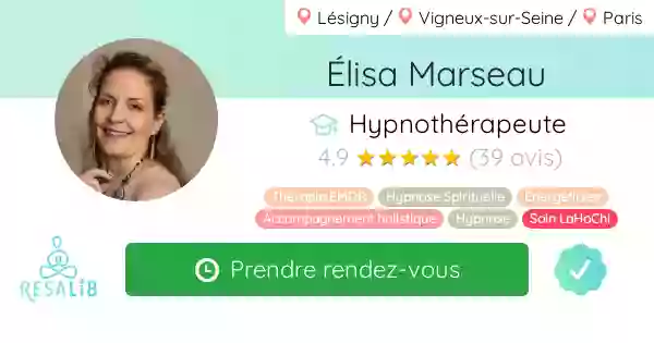 Élisa Marseau, Hypnothérapeute