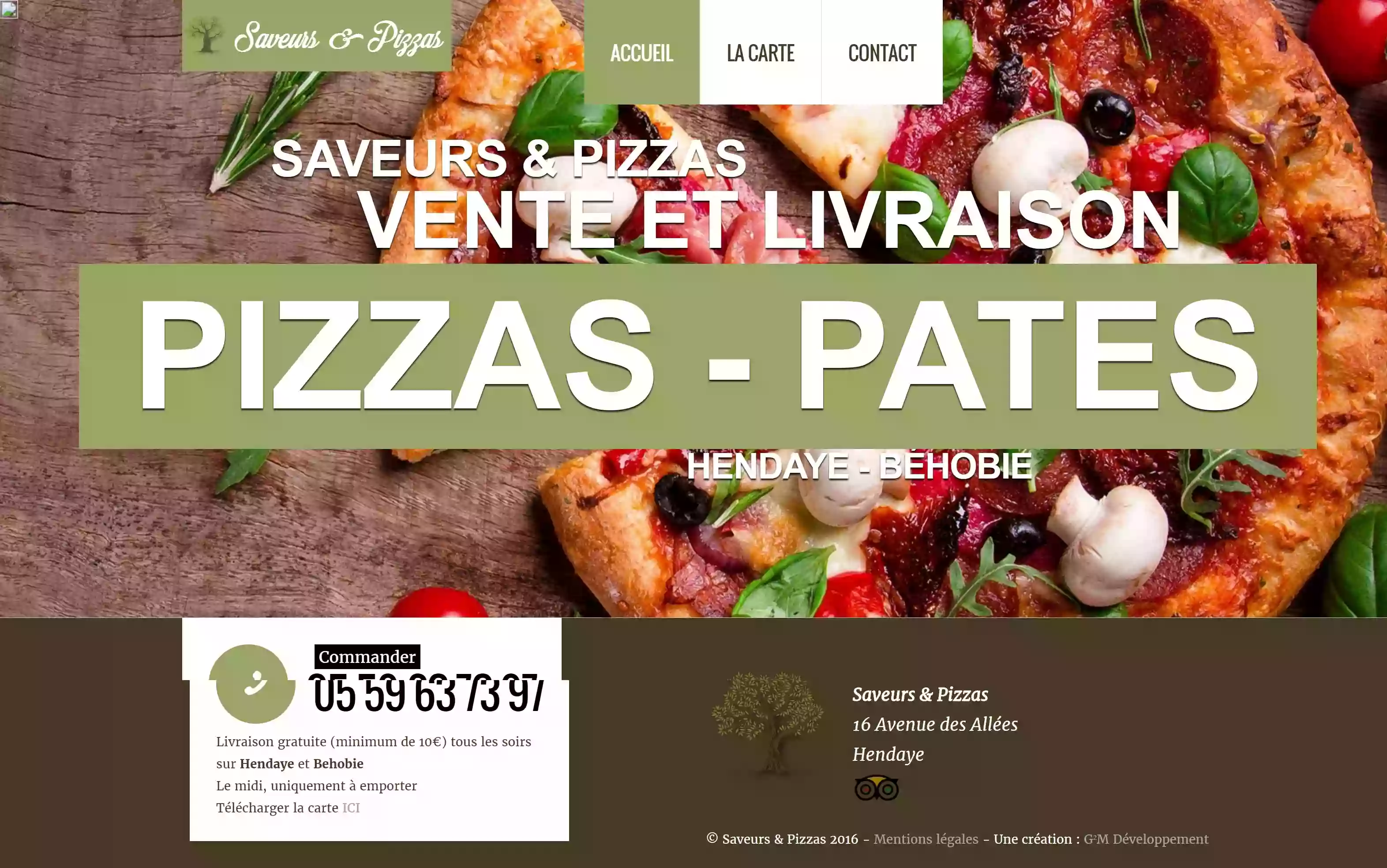 Saveurs Et Pizza