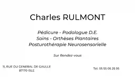 Charles RULMONT - Pédicure Podologue - Posturologie - Semelles orthopédiques