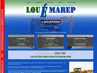 Louémarep TP Location materiel engin professionels particuliers mini pelle tractopelle manitou nacelle rouleau