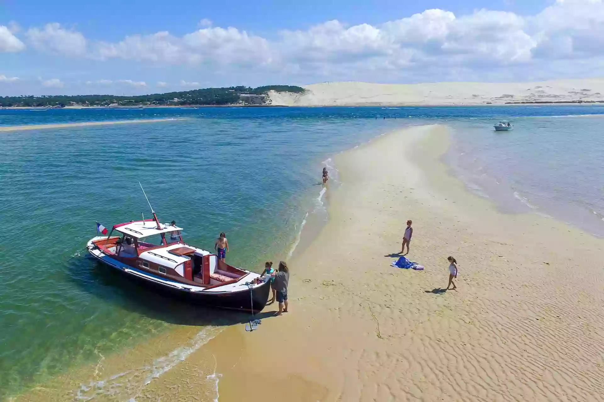 Pinasse Tuanis | Balade en pinasse sur le Bassin d'Arcachon