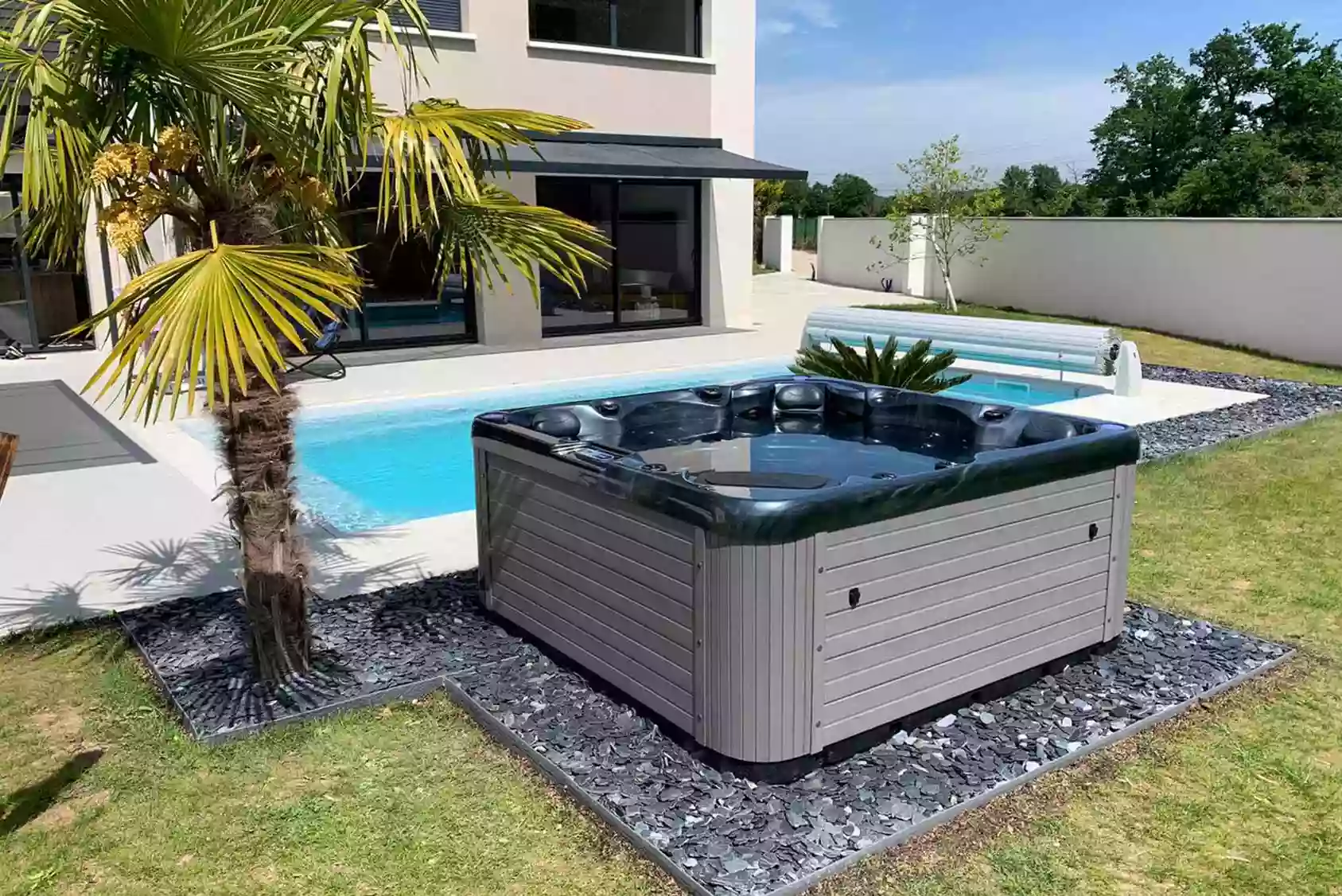 Piscines No Stress, Vente Spas, concepteur de piscines